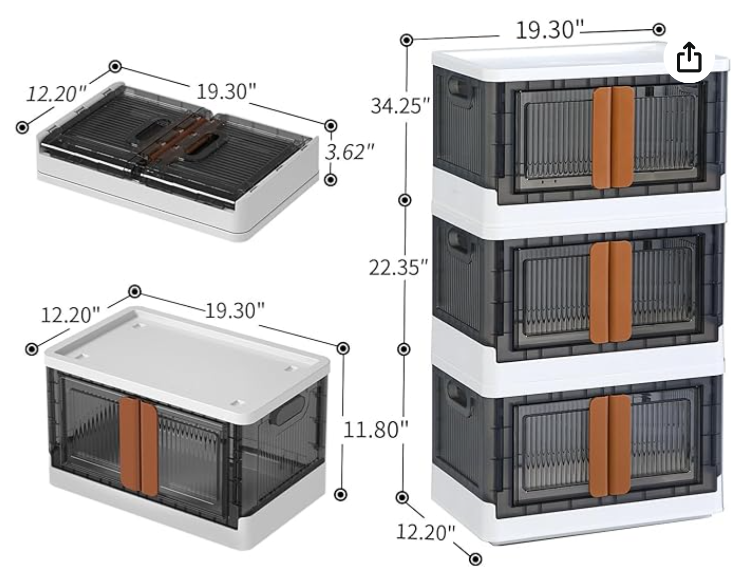 Haixin Clost Organizers and Storage